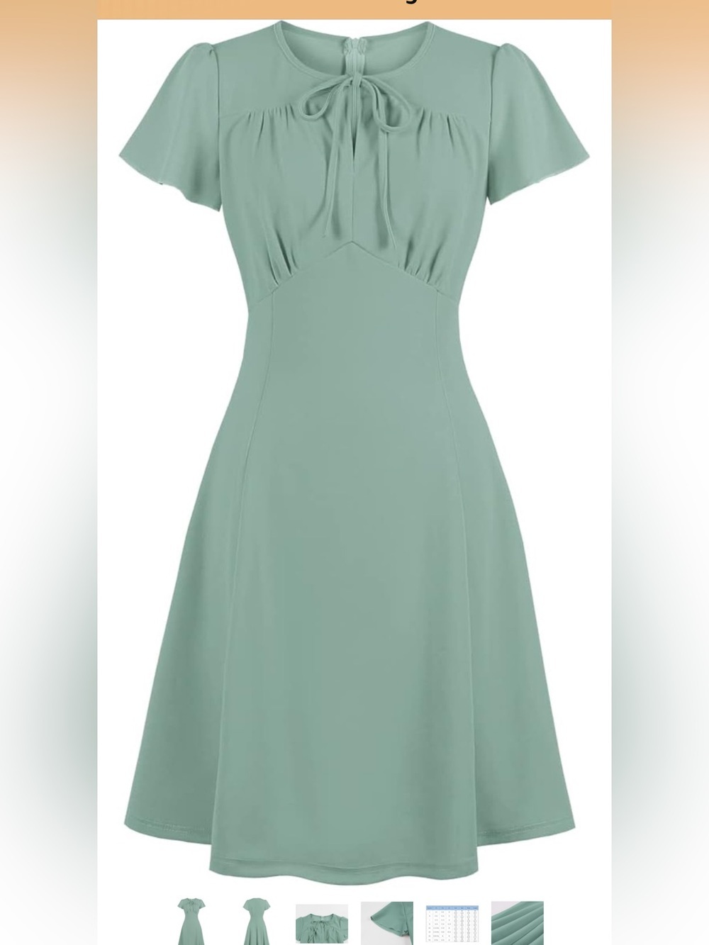 Vintage Inspired Dress - Size Small